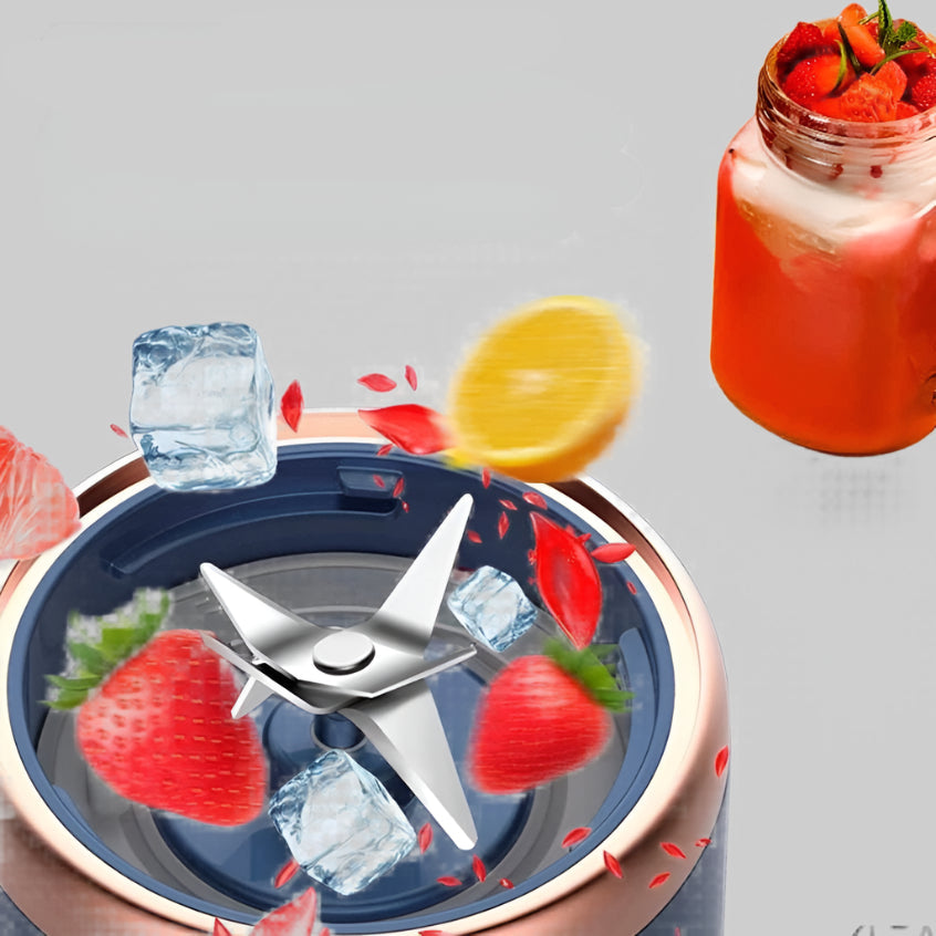 LuxBlend Elite Mini Blender | Compacte krachtpatser voor smoothies onderweg