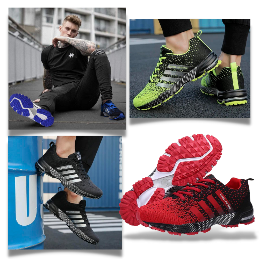 Ademende Herensneakers