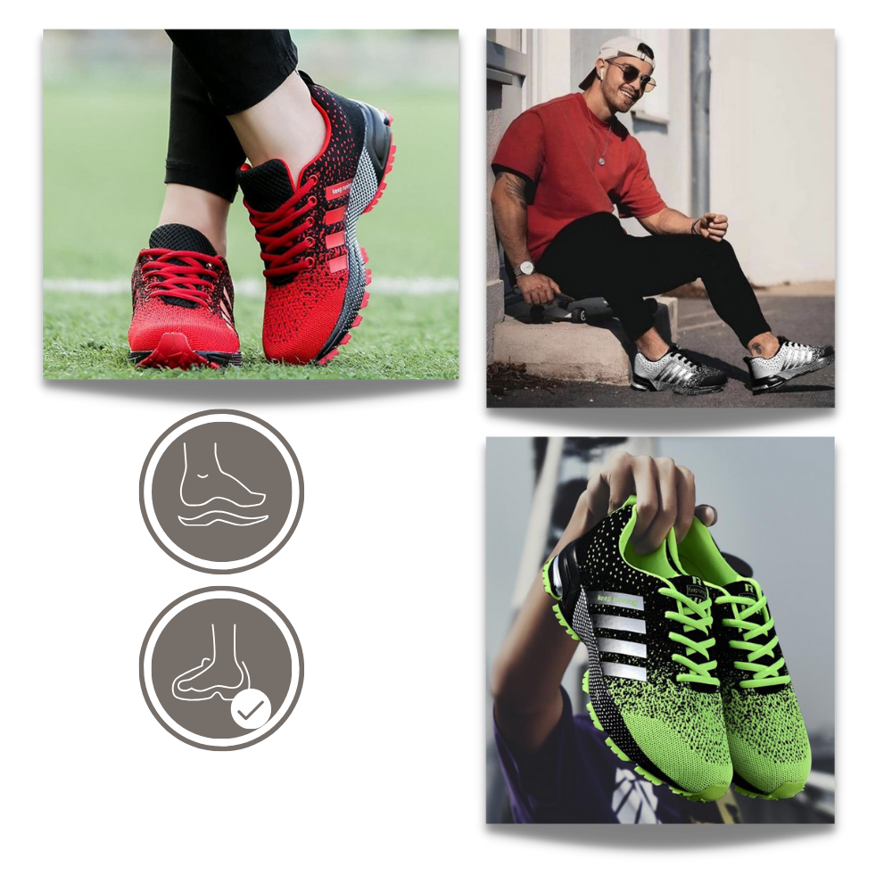 Ademende Herensneakers