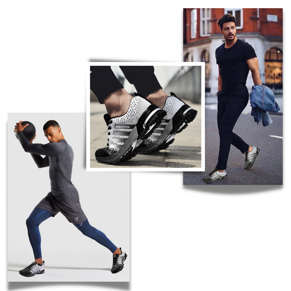 Ademende Herensneakers