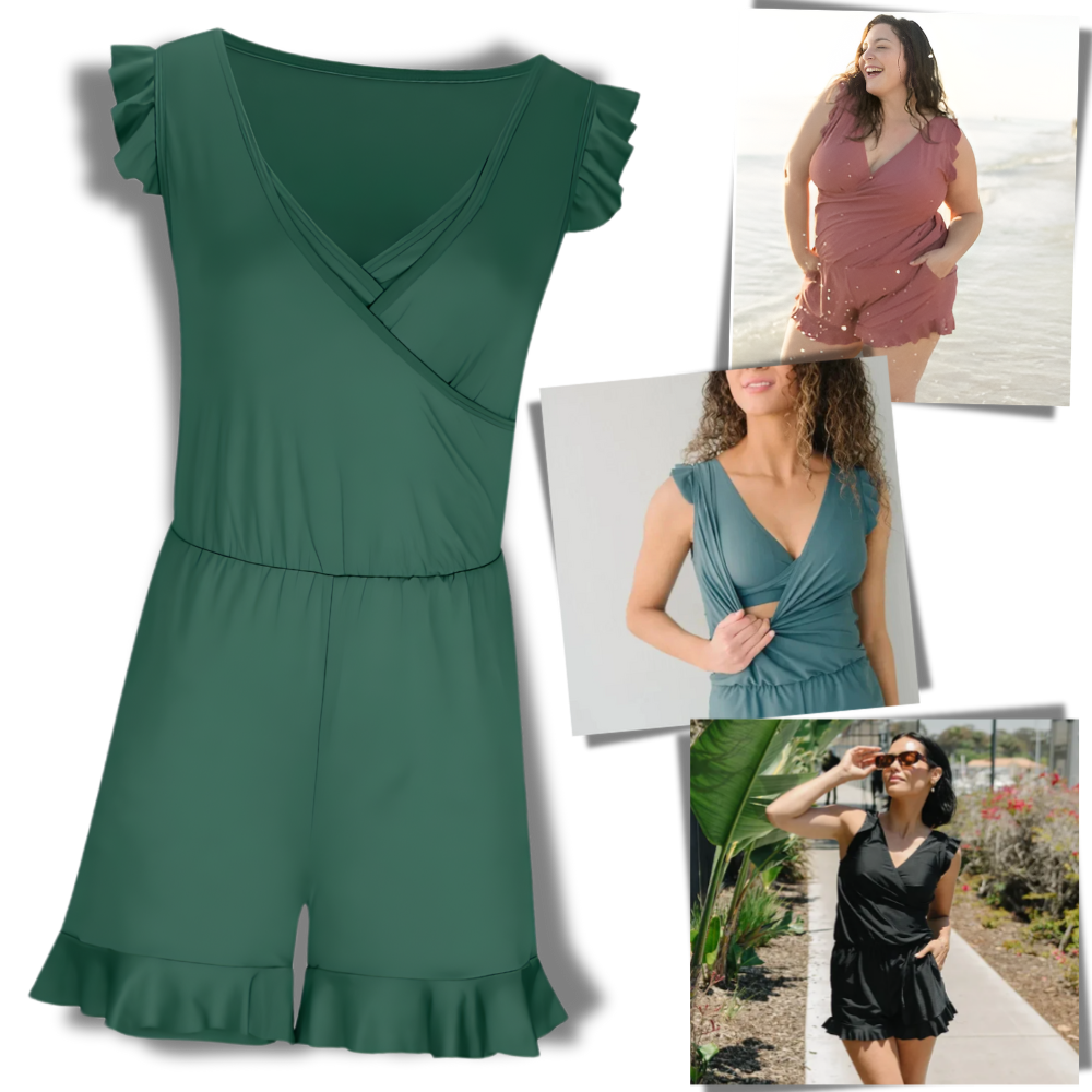 Ingebouwde Bh Zwem Romper
