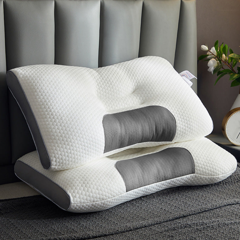LuxiRest Antibacterieel Massagekussen | Ergonomische Neksteun voor een Verkwikkende Slaap en Ontspanning