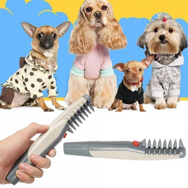 Fellino Dierhaartrimmer voor Honden & Katten | Stille & Draadloze | Zacht Trimmen zonder Stress