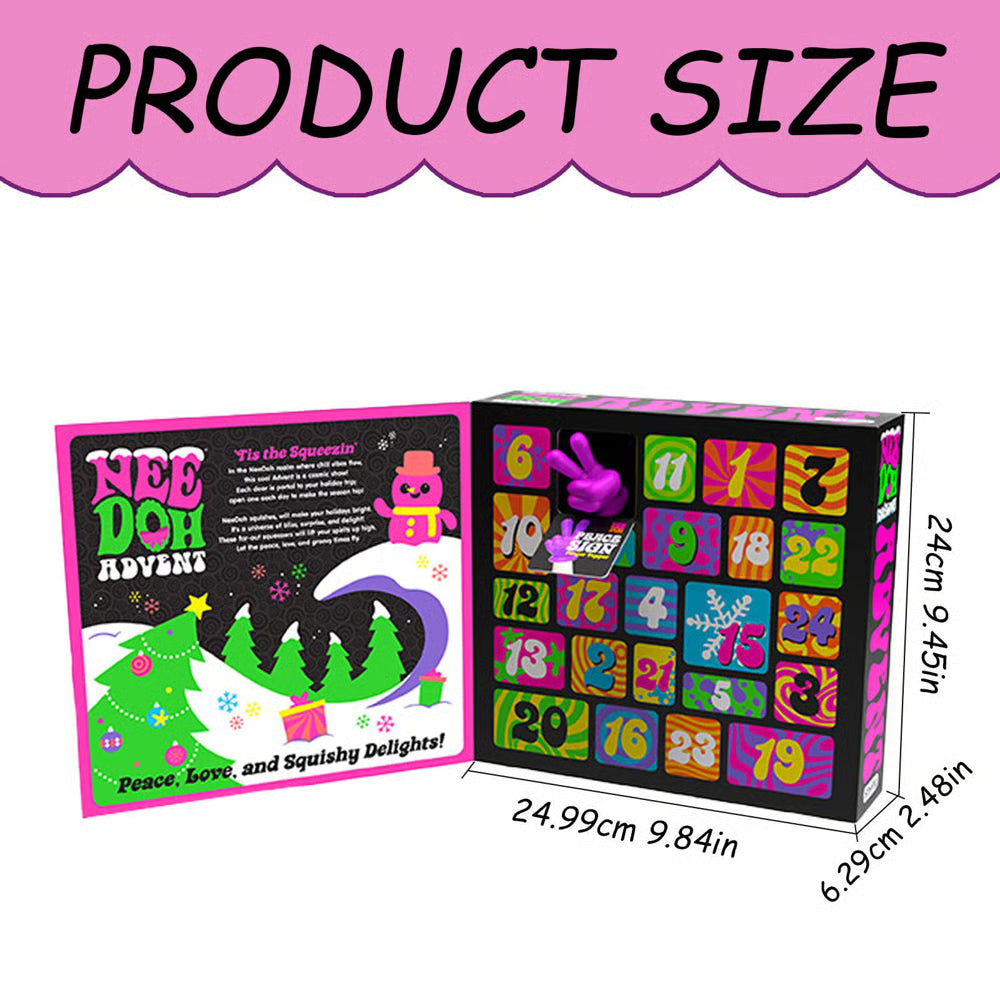 Needoh Vrolijke adventskalender | Spannende kerstaftelling voor feestelijk plezier