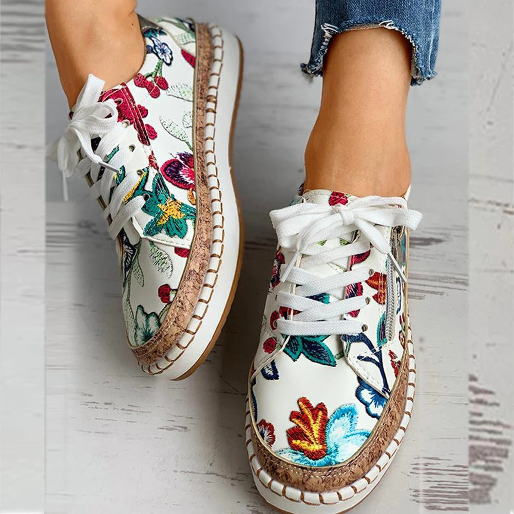 Florale Sneakers Comfort - Santorini Schoenen