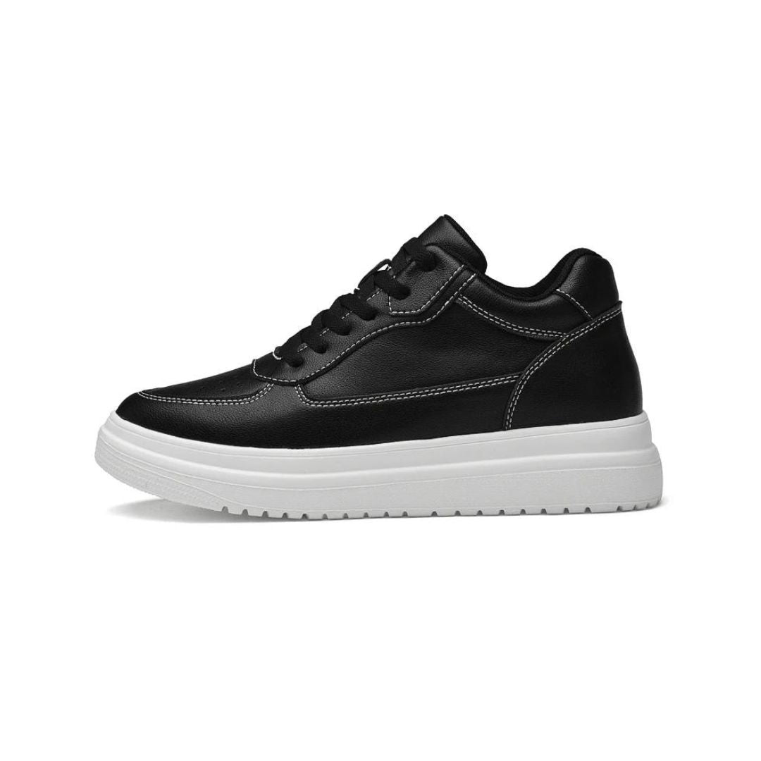 Verhoogde Sneakers Heren - Discrete Hoogtewinst - Comfort en Stijl