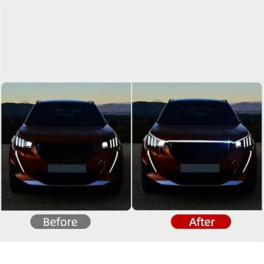 LuxiGlow LED Motorkap Verlichting Strip | Elegante verlichting voor een stijlvolle uitstraling