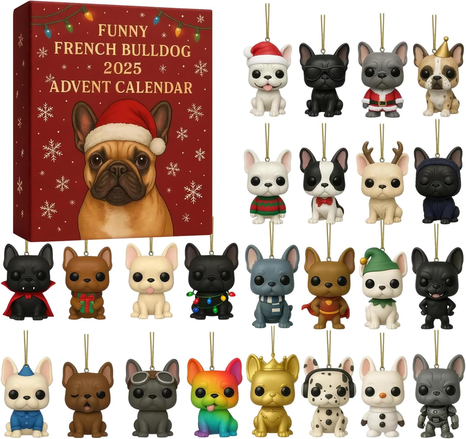 Pawfect | 2025 Grappige Honden Adventkalender Feestcadeau