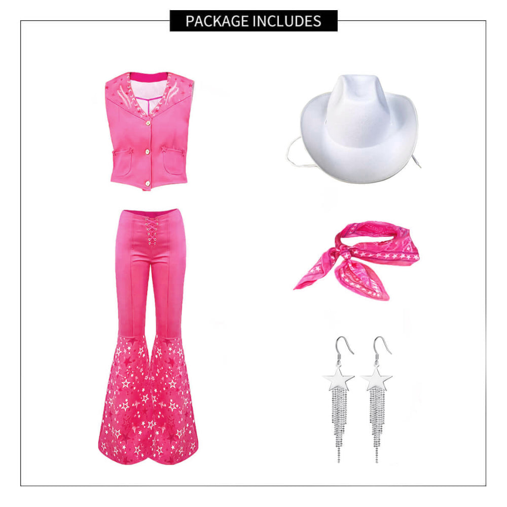 Koppels Halloween Kostuum Cowboy Cowgirl Western Set