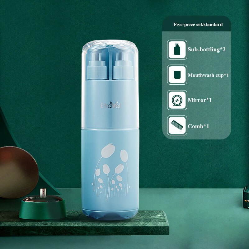 LuxeVoyage Elite Reis Toilettas Set | 8-in-1 minimalistische benodigdheden voor moeiteloze organisatie en stijl onderweg