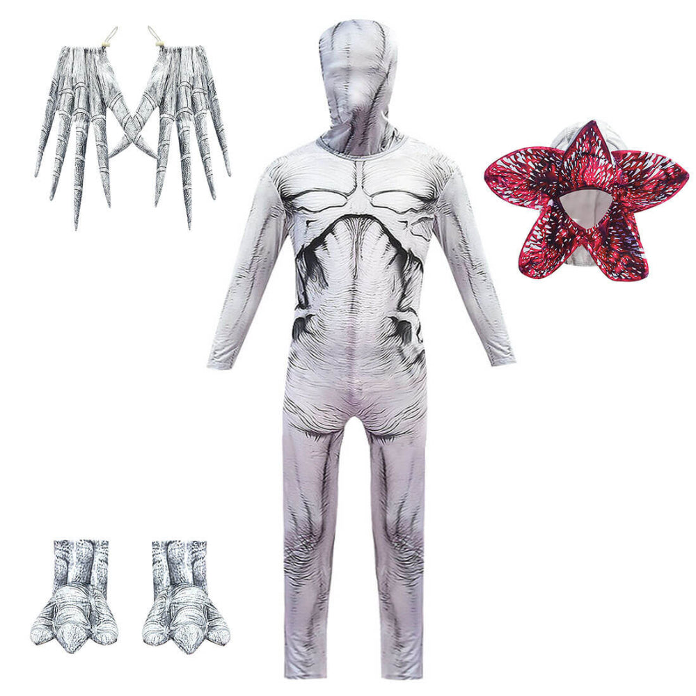 Halloween Kostuum Monster Demogorgon Jumpsuit Set
