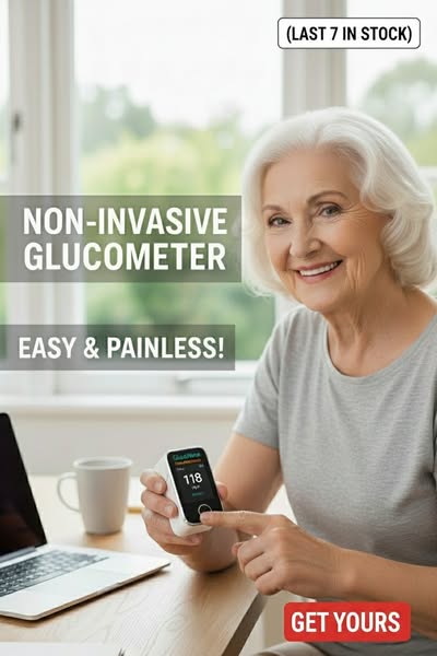 GlucoseGuard Monitor | Niet-invasieve bloedglucosemeting in 5 seconden met 99% nauwkeurigheid