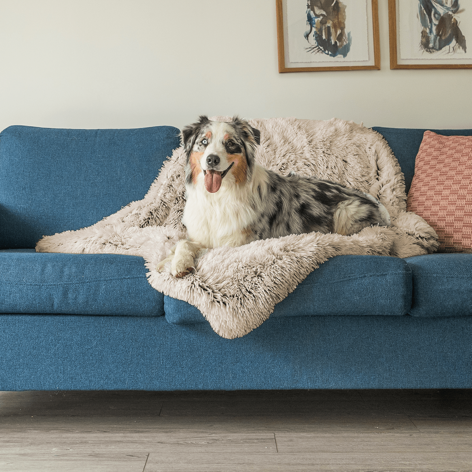 Luxe Kalmerende Hondendekentje – Zacht, Diervriendelijk Stof voor Verbeterde Slaap en Comfort, Machinewasbaar, Meerdere Maten Beschikbaar