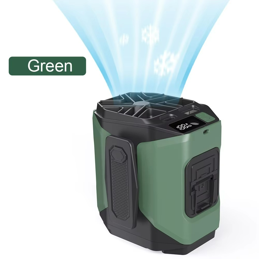 Venturo Breeze Fan | Draagbare herenventilator met powerbank en LED-lamp