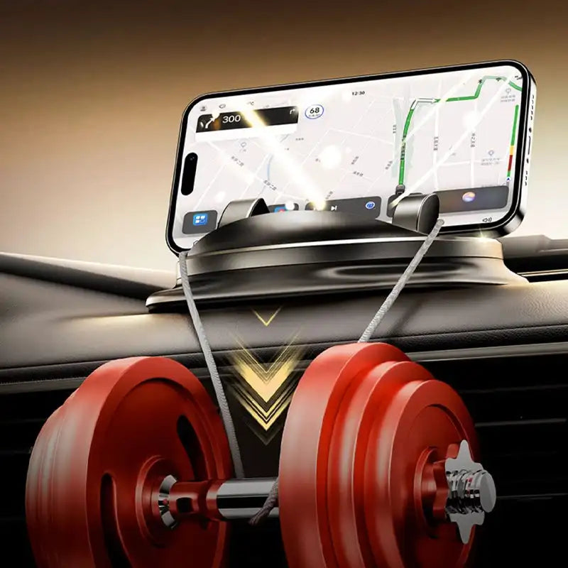 360° Rotating Car Phone Holder – Verstelbare Dashboard- en Luchtventilatiehouder voor Mobiele Telefoons van 4-6,5 Inch