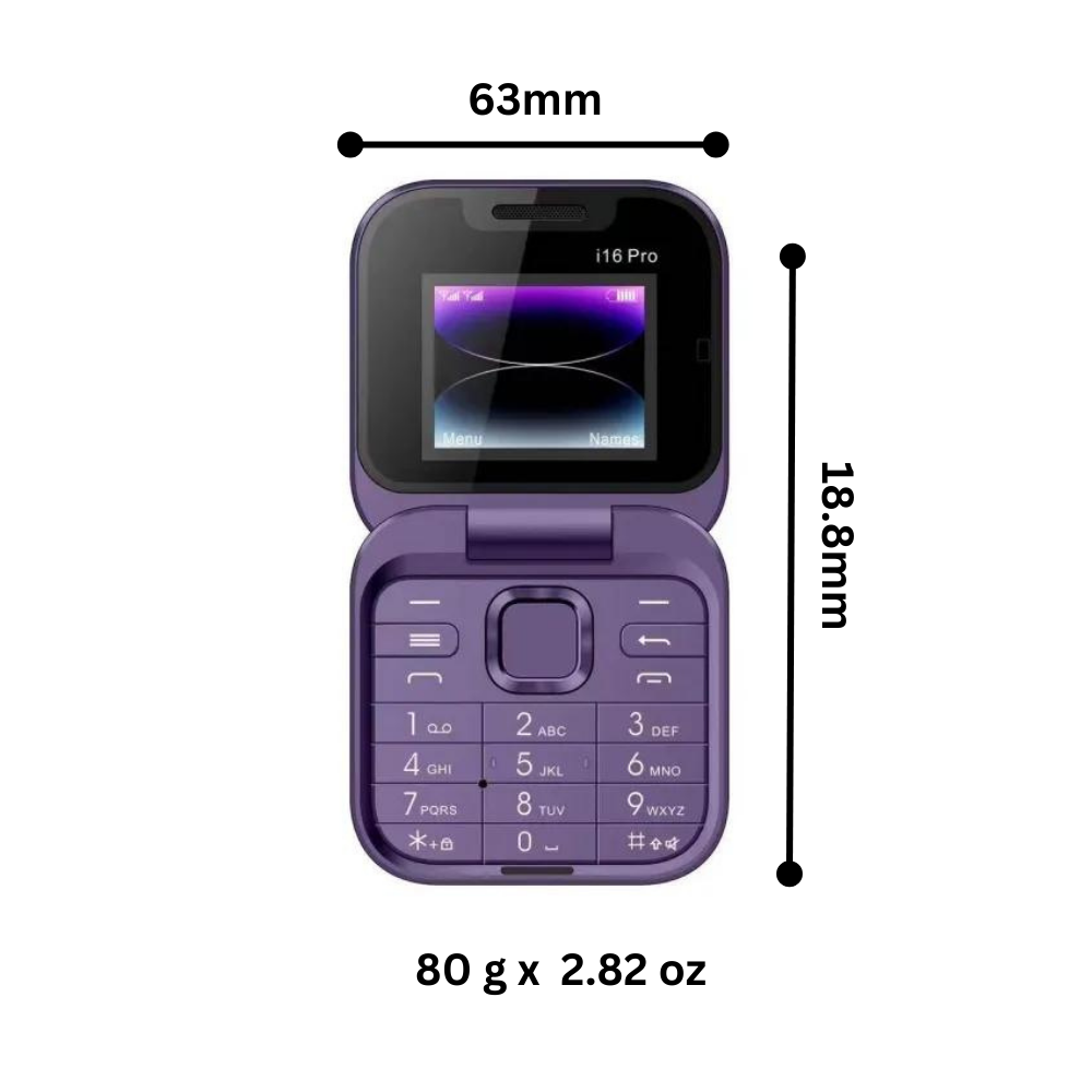 Dual Sim Kleine Vouwtelefoon