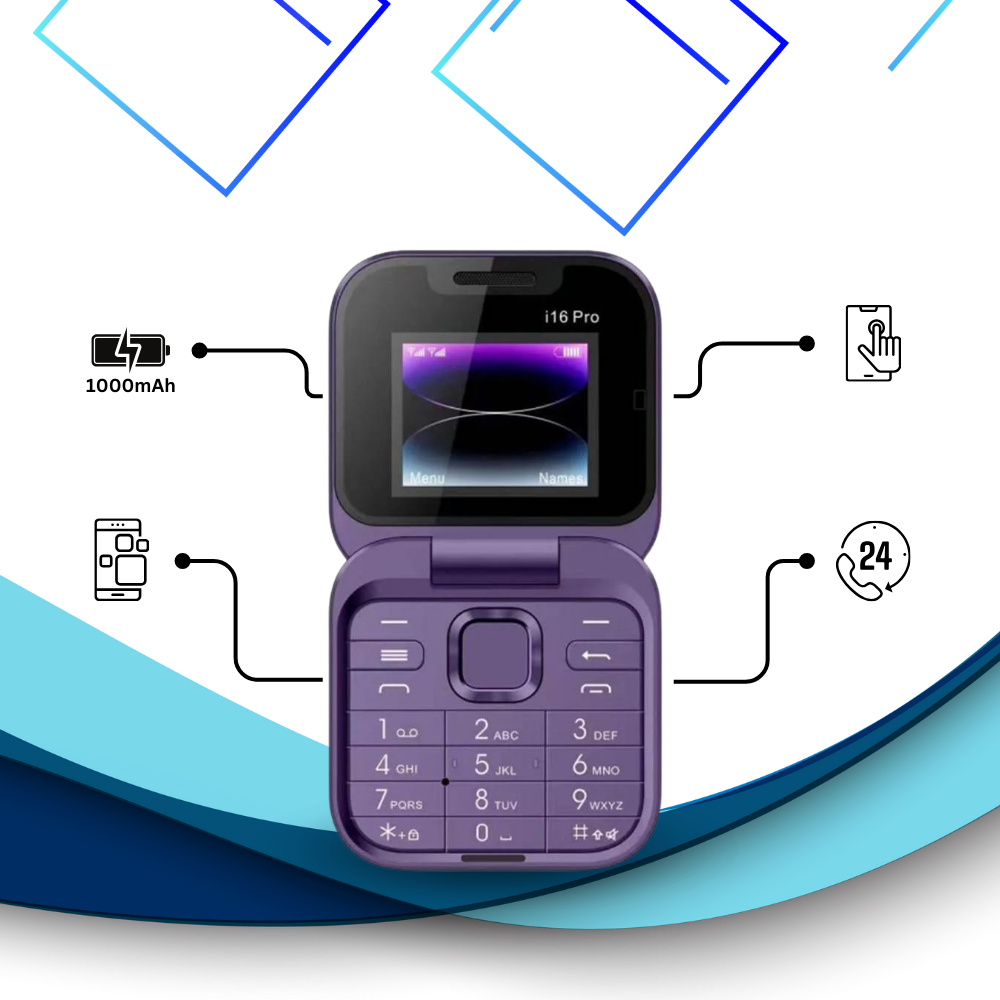 Dual Sim Kleine Vouwtelefoon