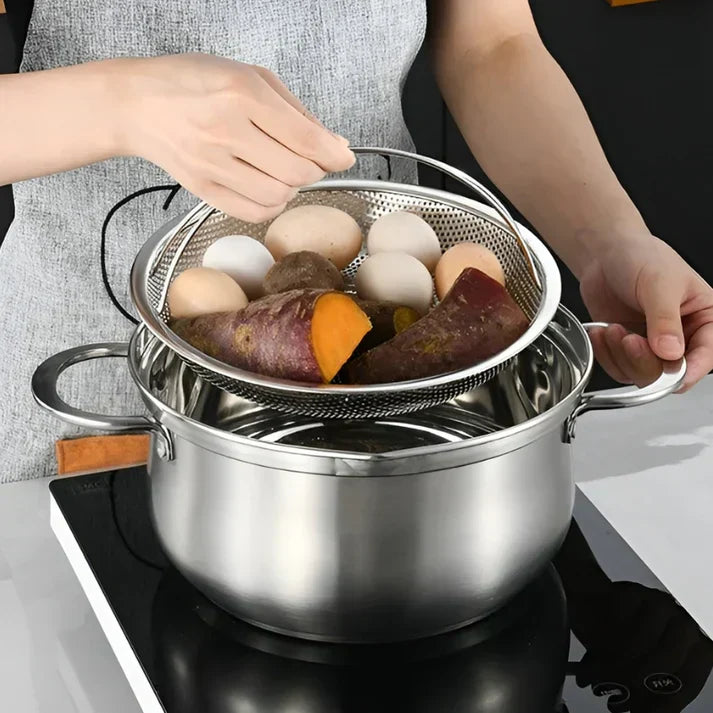 RVS Stoommandje - SteamChef