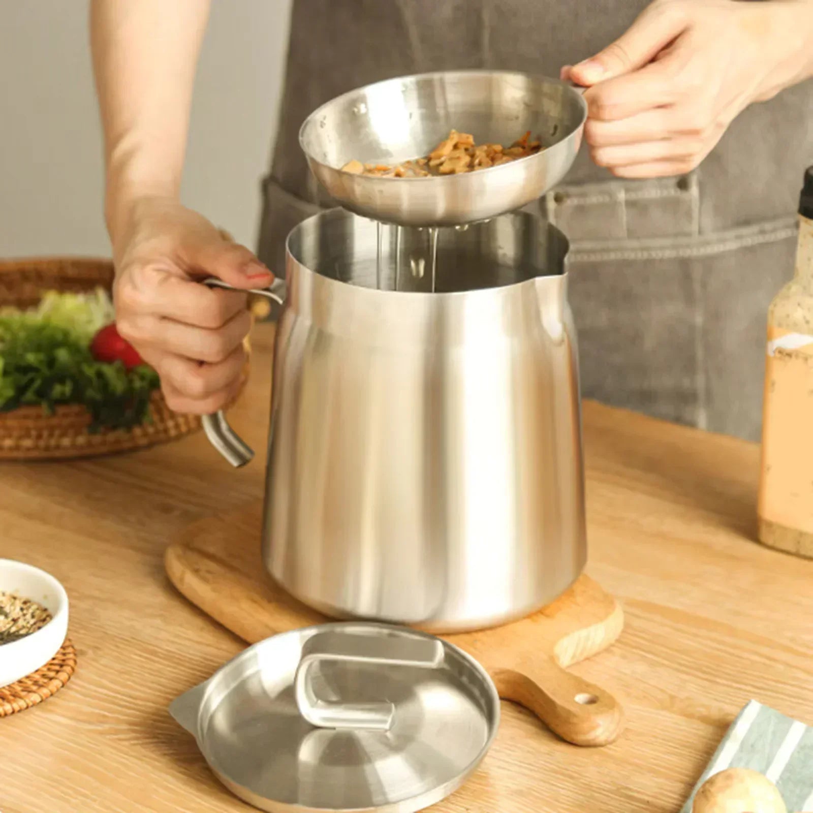 Compacte Ronde Fritteuse – SnackMaster Pro