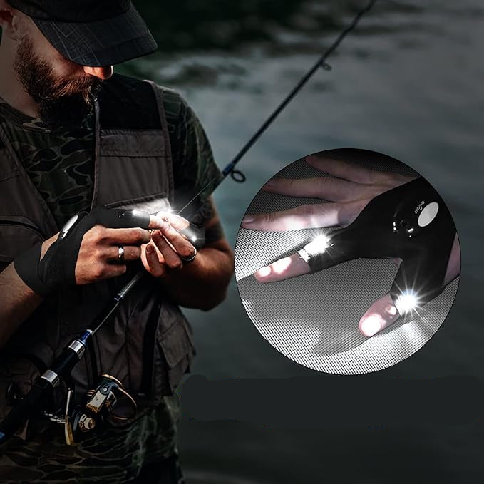 LuxeGuard LED Zaklamp en Waterdichte Handschoenen | Onmisbare bescherming en helder licht voor elke gelegenheid