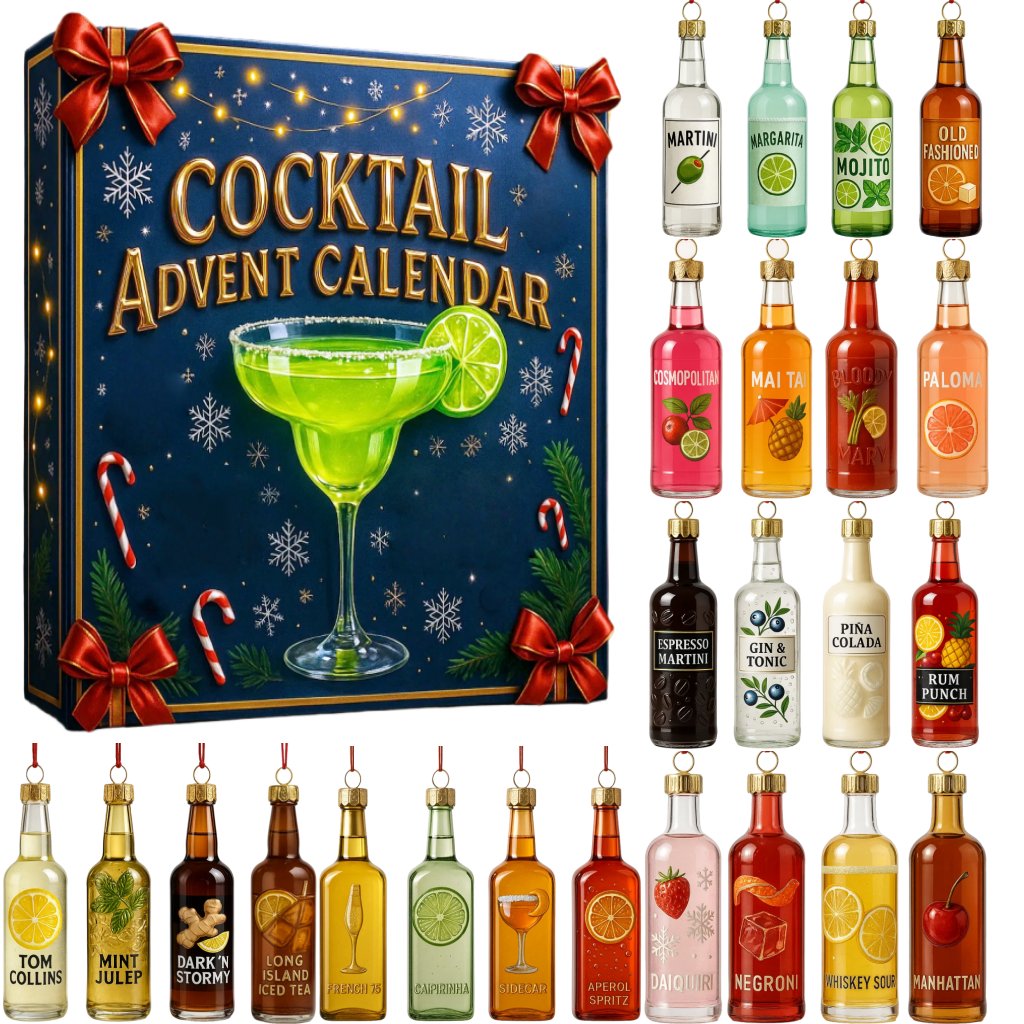 Cocktailluxe Adventkalender | Feestelijke Cocktail Adventskalender 2025