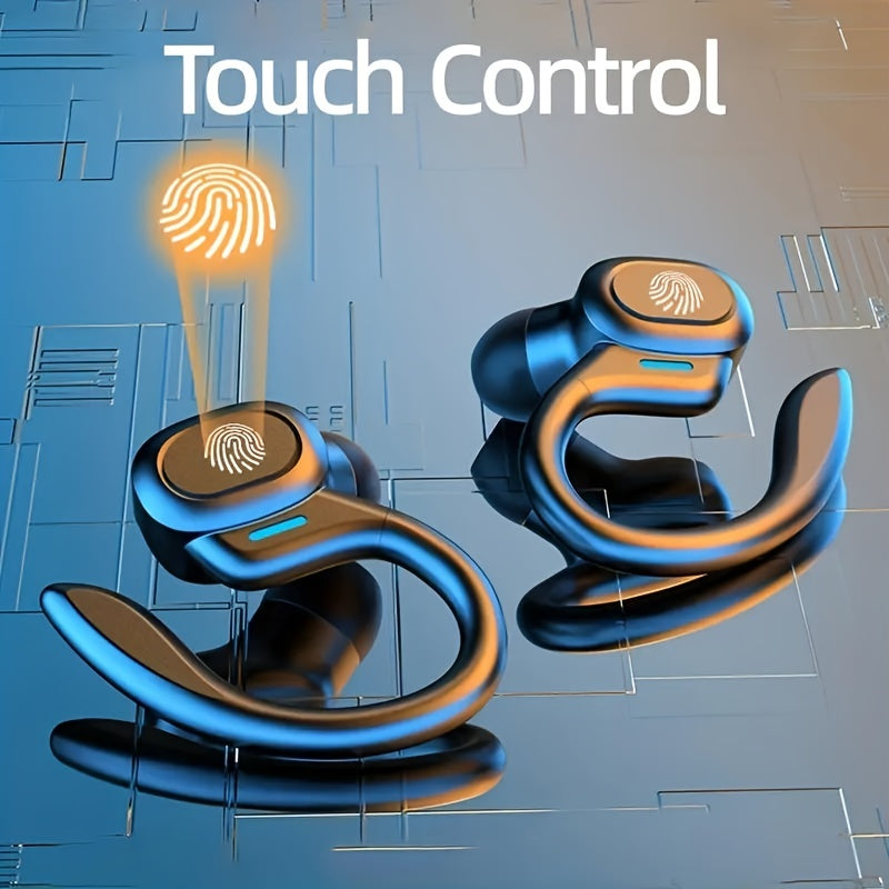 Waterdichte Bluetooth Oordopjes met Ergonomische Pasvorm en Touchbediening voor Atleten - Draadloos, IPX7 Beoordeling, 6 Uur Batterijduur