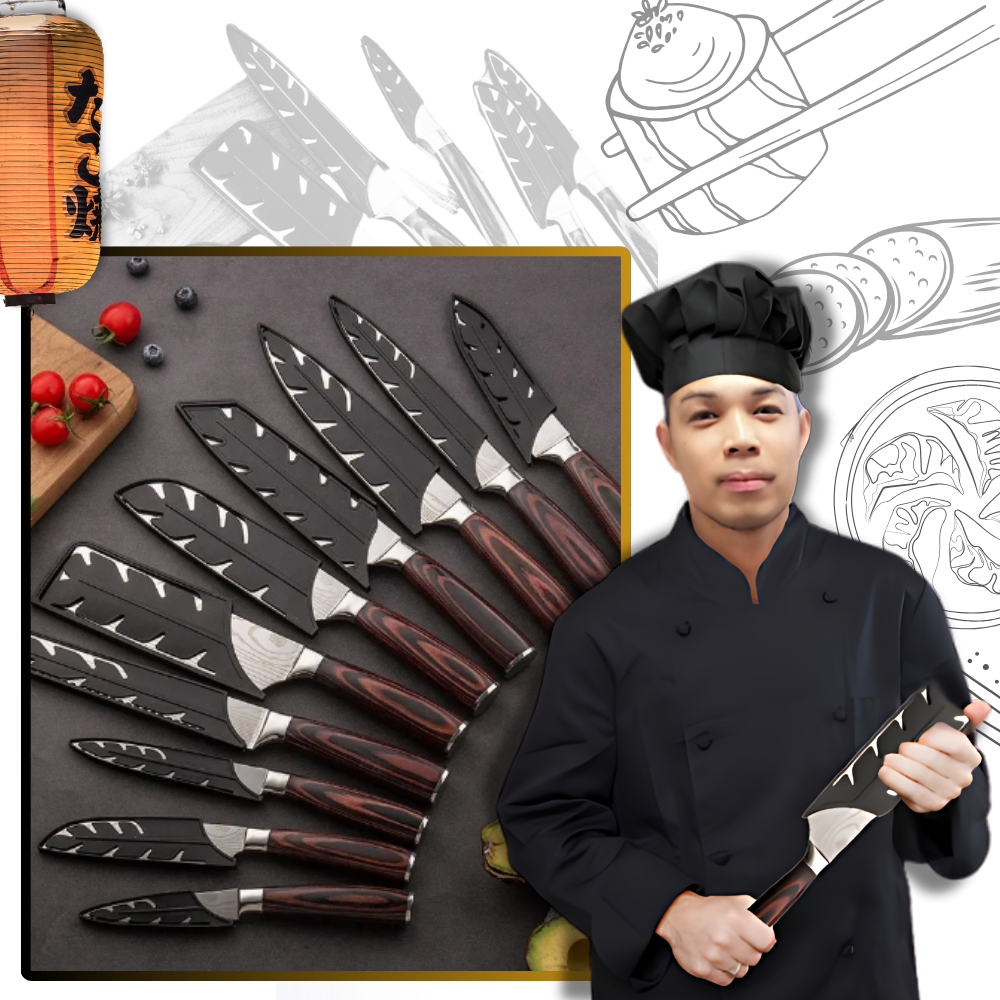 Pakka Hout Japanse Mes