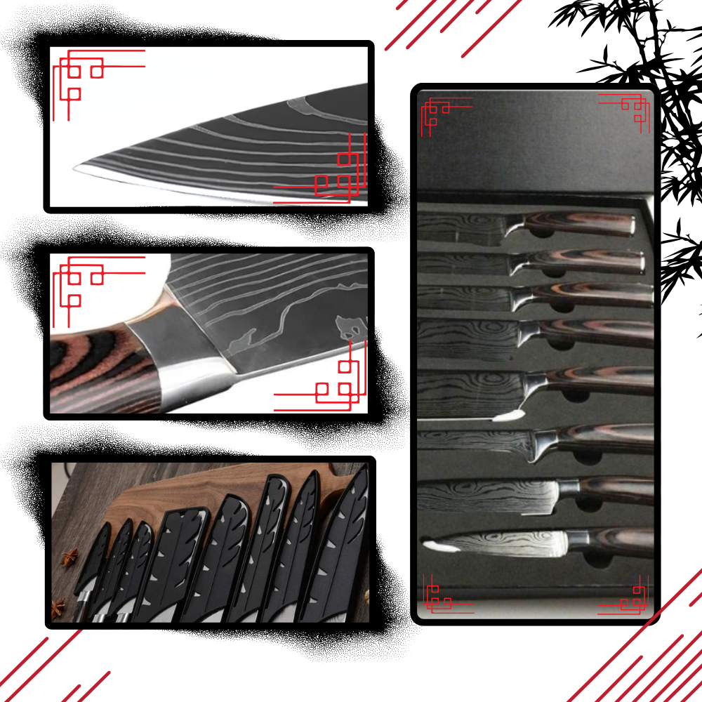 Pakka Hout Japanse Mes