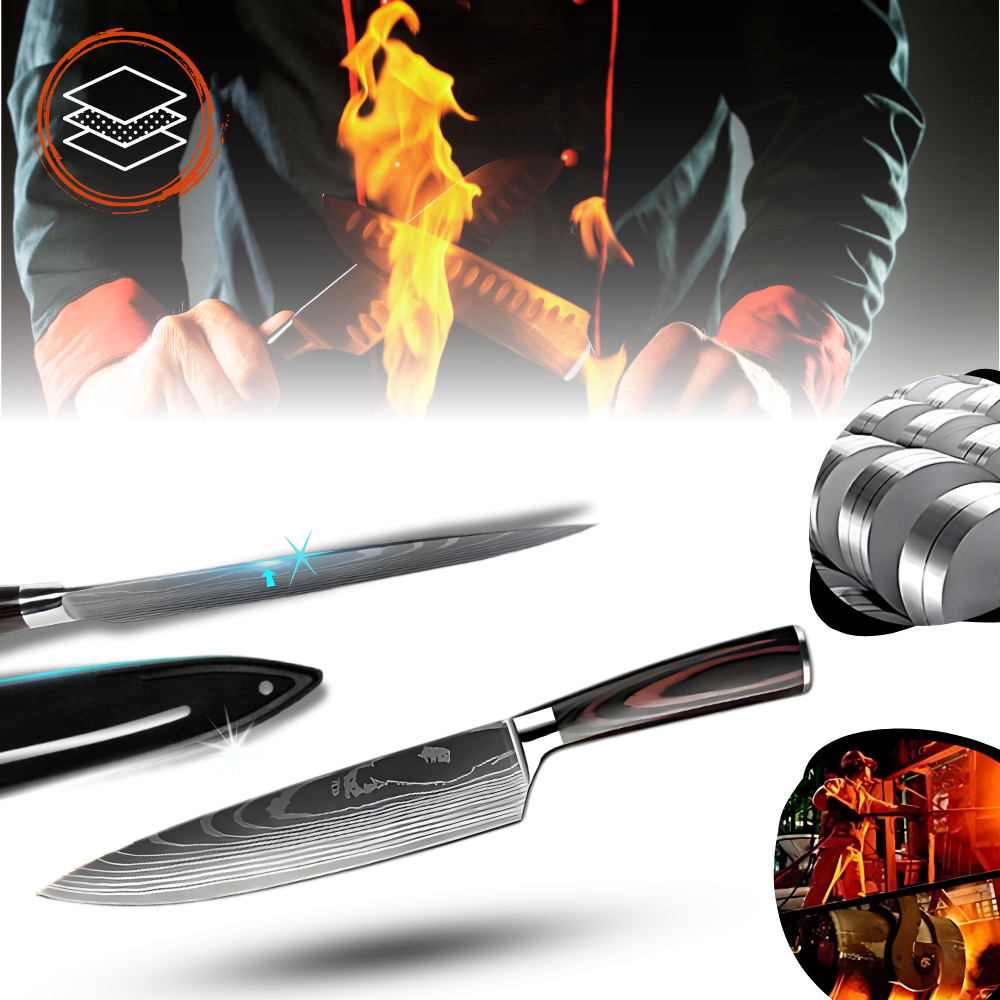 Pakka Hout Japanse Mes