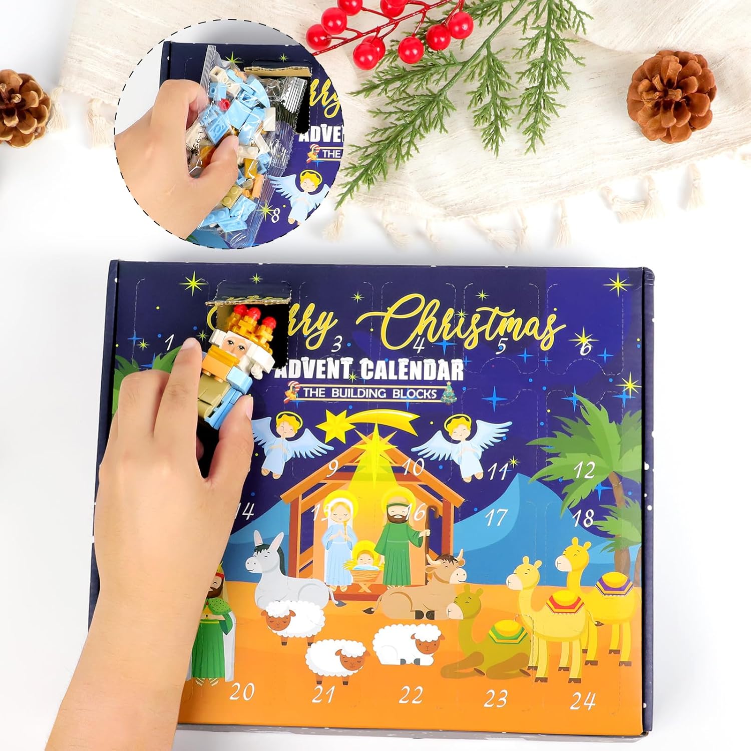 FaithfulJoy Adventkalender | Een creatieve kalender met bouwstenen