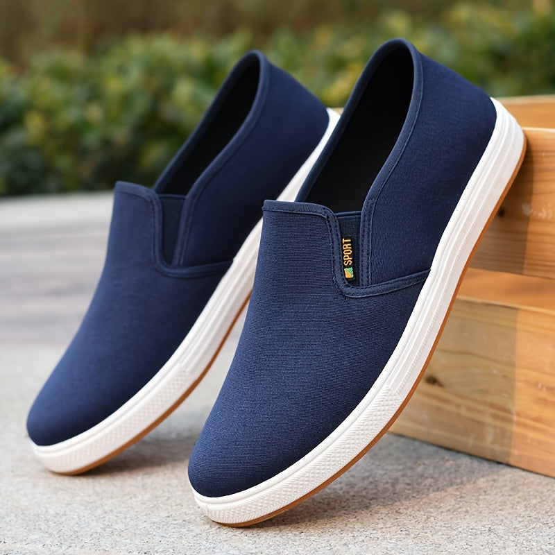 Heren Sneakers FlexStep – Ademend Slip-On Loafers met Elastische Band