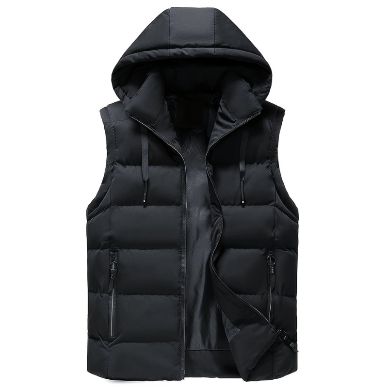 Heren Bodywarmer | Winter Vest met Capuchon | Licht & Warm Outdoor