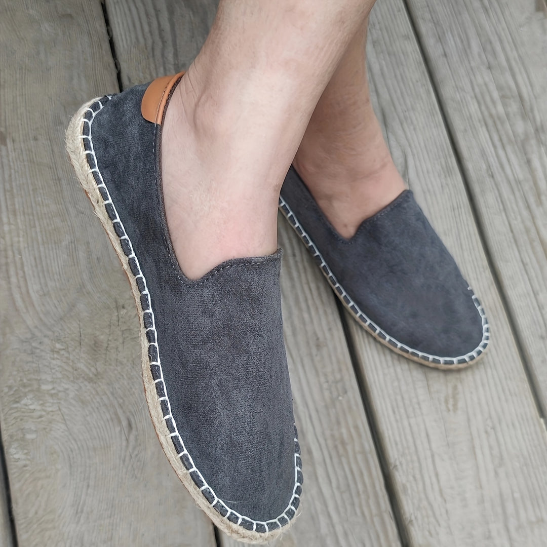 Heren Loafers CanvasLuxe – Handgemaakt, Ademend en Zomerse