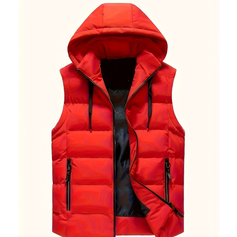 Heren Bodywarmer | Winter Vest met Capuchon | Licht & Warm Outdoor