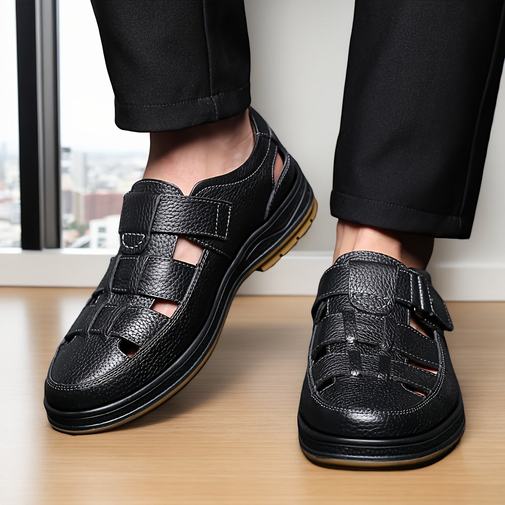 Heren Zomer Schoenen LeerComfort – Ademend, Antislip en Duurzaam