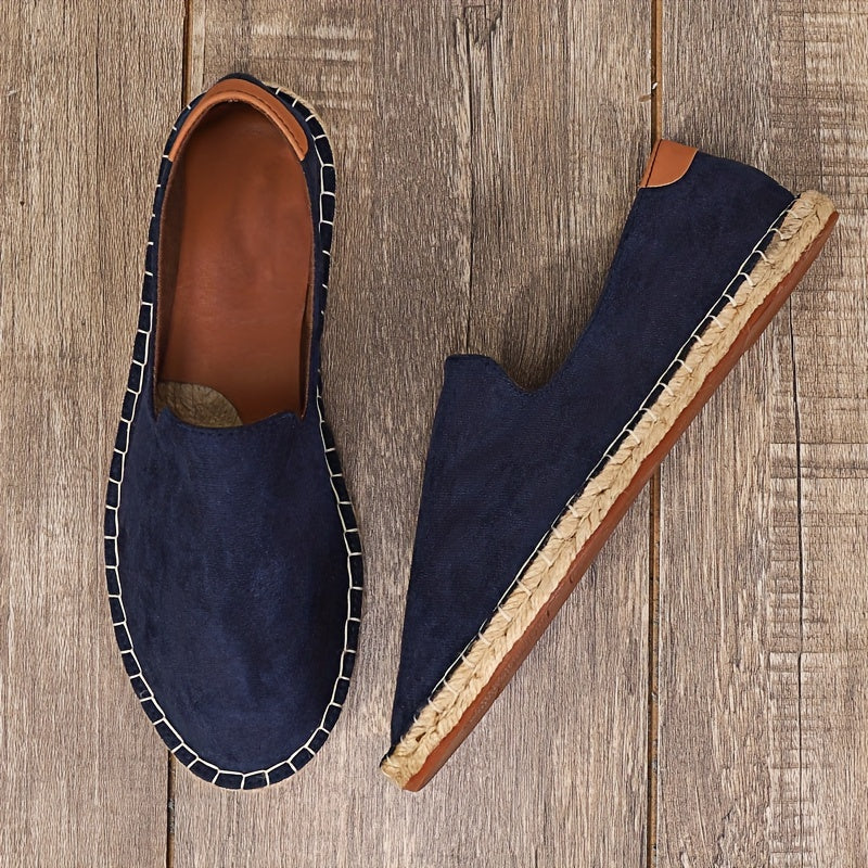 Heren Loafers CanvasLuxe – Handgemaakt, Ademend en Zomerse