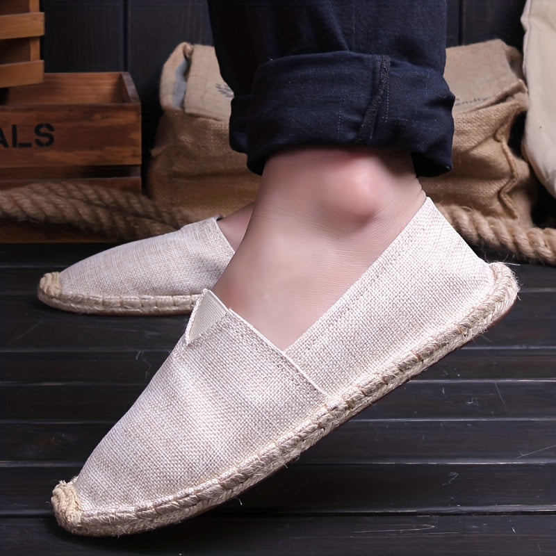 Heren Espadrilles Loafers AirLino – Lichtgewicht, Ademend en Zomerachtig