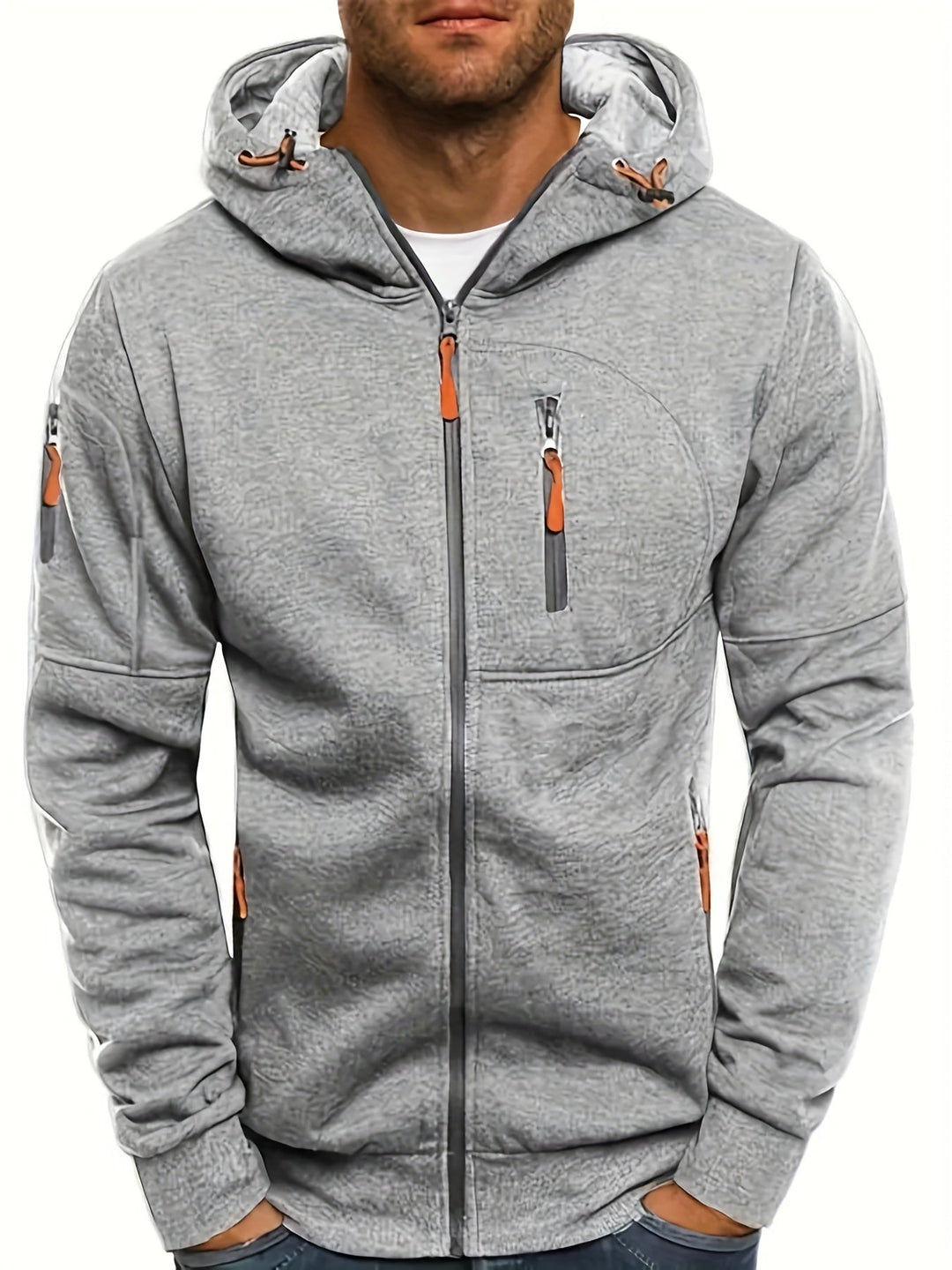 Moderne casual hoodie voor heren met ultieme warmte en veelzijdige stijl | Maik