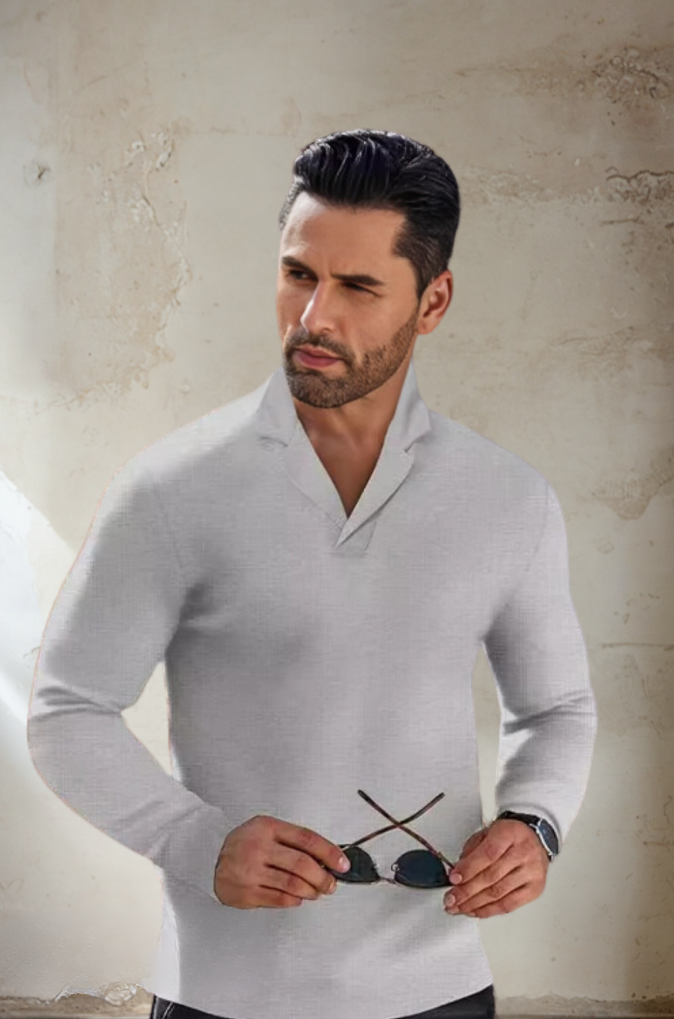 Trendige heren polo-shirt voor zomer 2025 – Felix