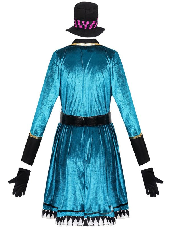 Dames Fantasy Mad Hatter Halloween Kostuum Jurk | Mini