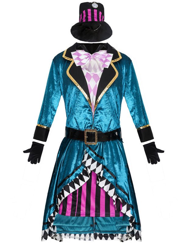 Dames Fantasy Mad Hatter Halloween Kostuum Jurk | Mini