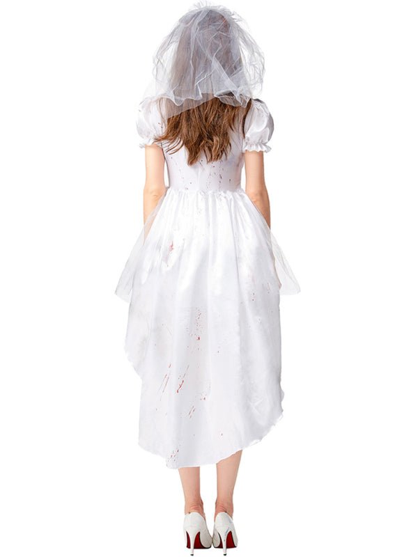 Dames Halloween Kostuum Jurk | Pofmouwen