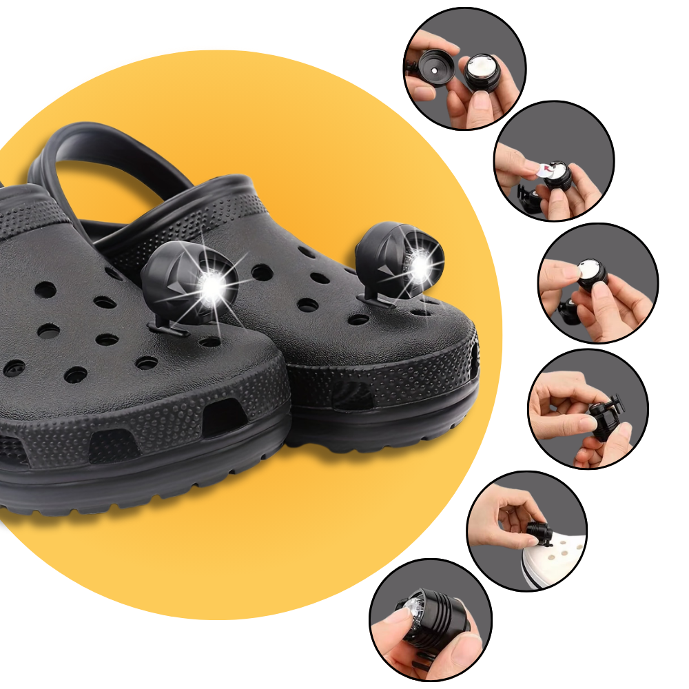 Hands-Free Waterdichte Crocs Licht