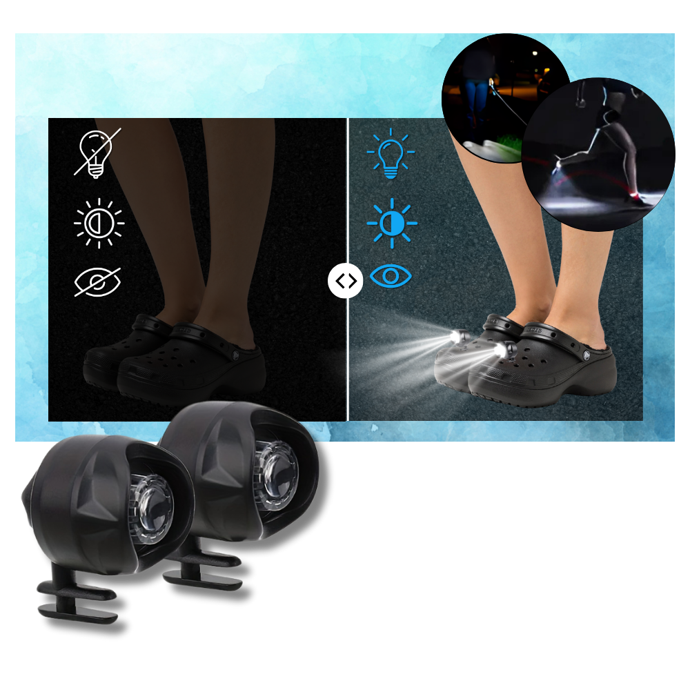 Hands-Free Waterdichte Crocs Licht