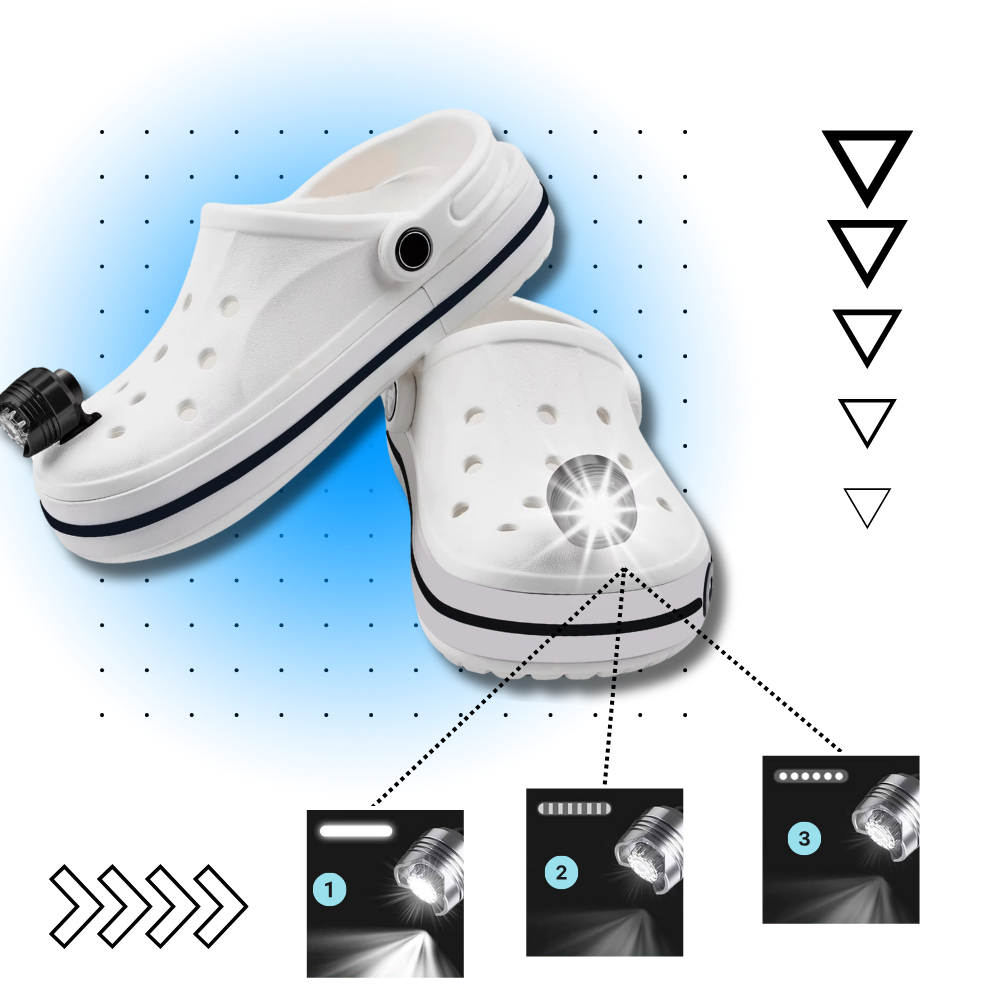 Hands-Free Waterdichte Crocs Licht
