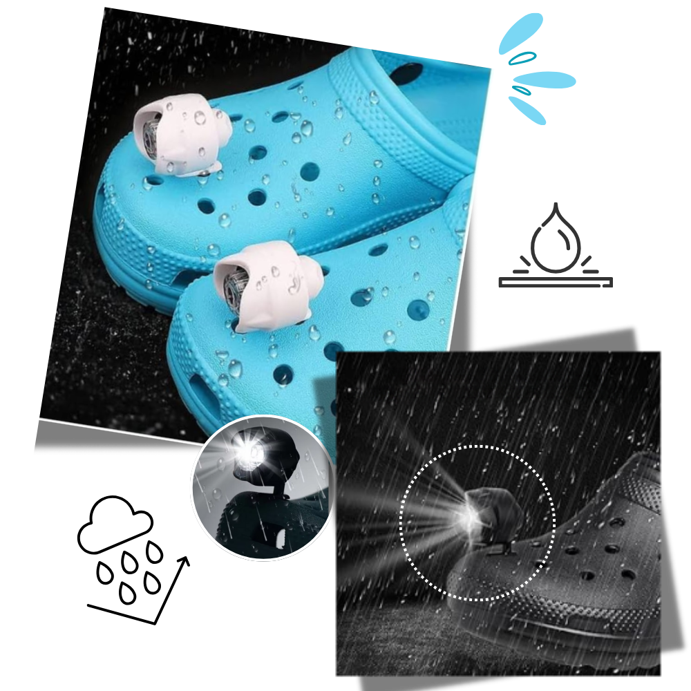 Hands-Free Waterdichte Crocs Licht