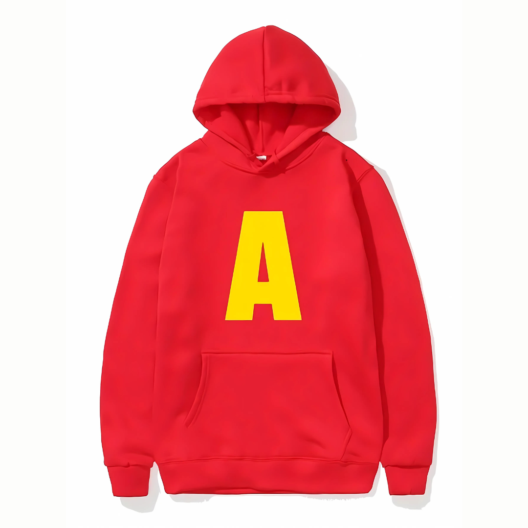 Unisex Fleece Pullover Halloween Chipmunk Kostuum Hoodie | Lange Mouw