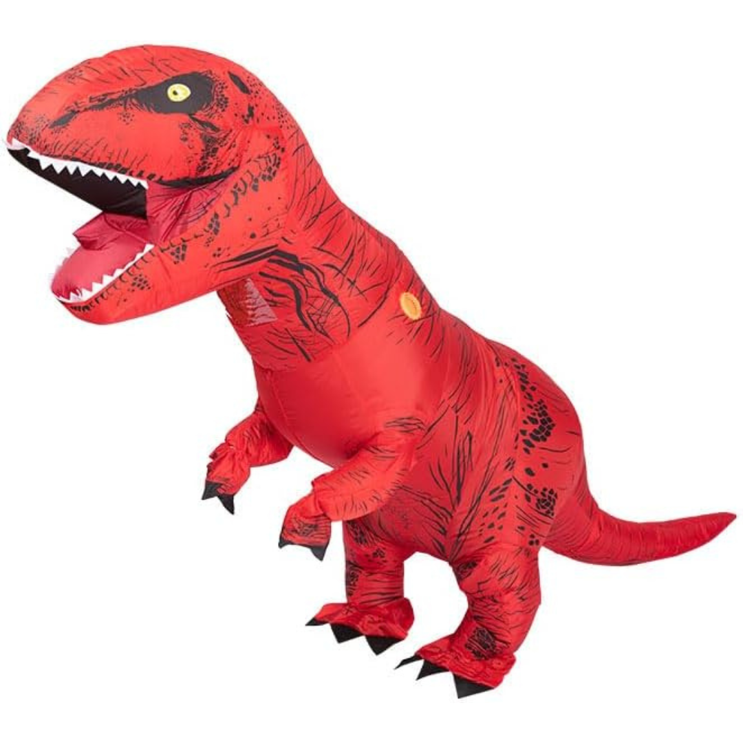 Unisex Opblaasbaar Halloween Dinosauruskostuum | Gigantische Volledige Jumpsuit