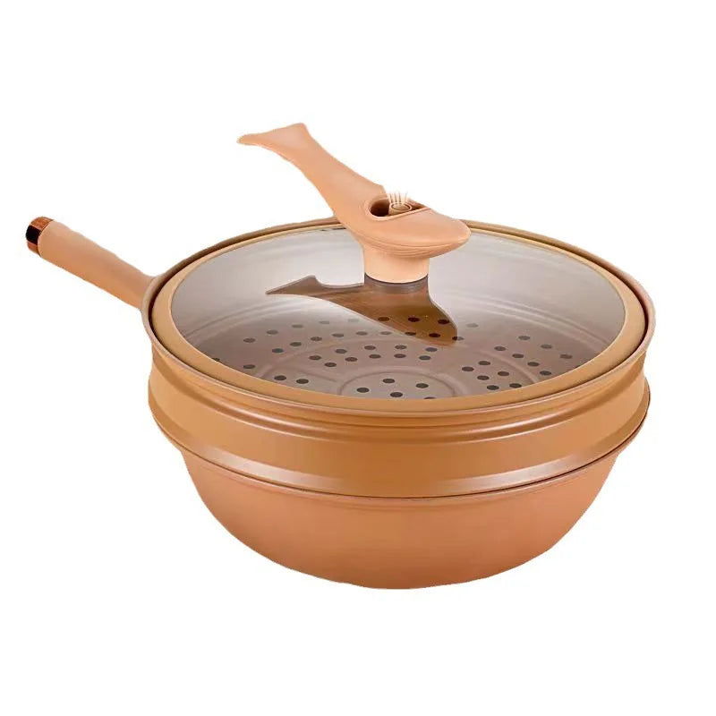 CleverChef Smart Wok | Veelzijdige kookwok voor moeiteloze maaltijden