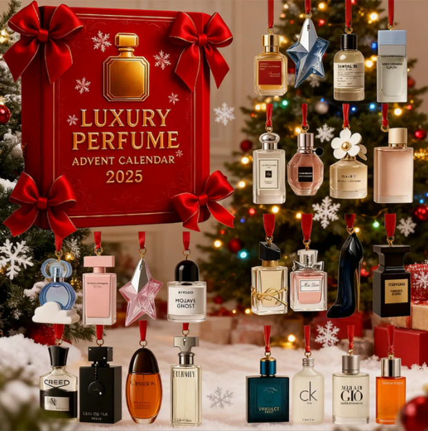 Parfumlux | Adventskalender met Luxe Parfums voor de Feestdagen